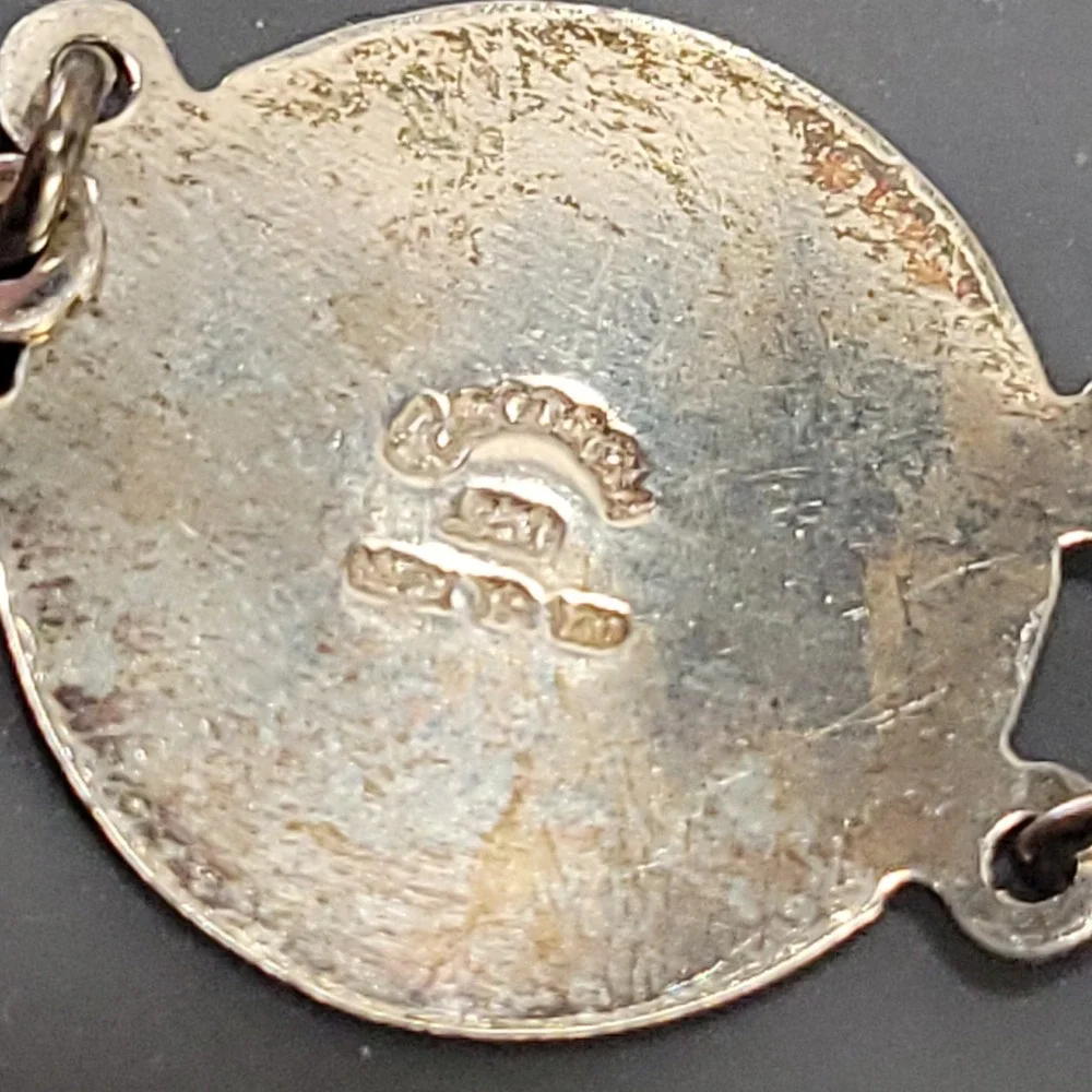 Escorcia Taxco Mexico Aztec Calendar Link Bracelet 950 Sterling SilverTR-120